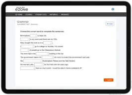 OPTIONS | e-zone | Placement Test